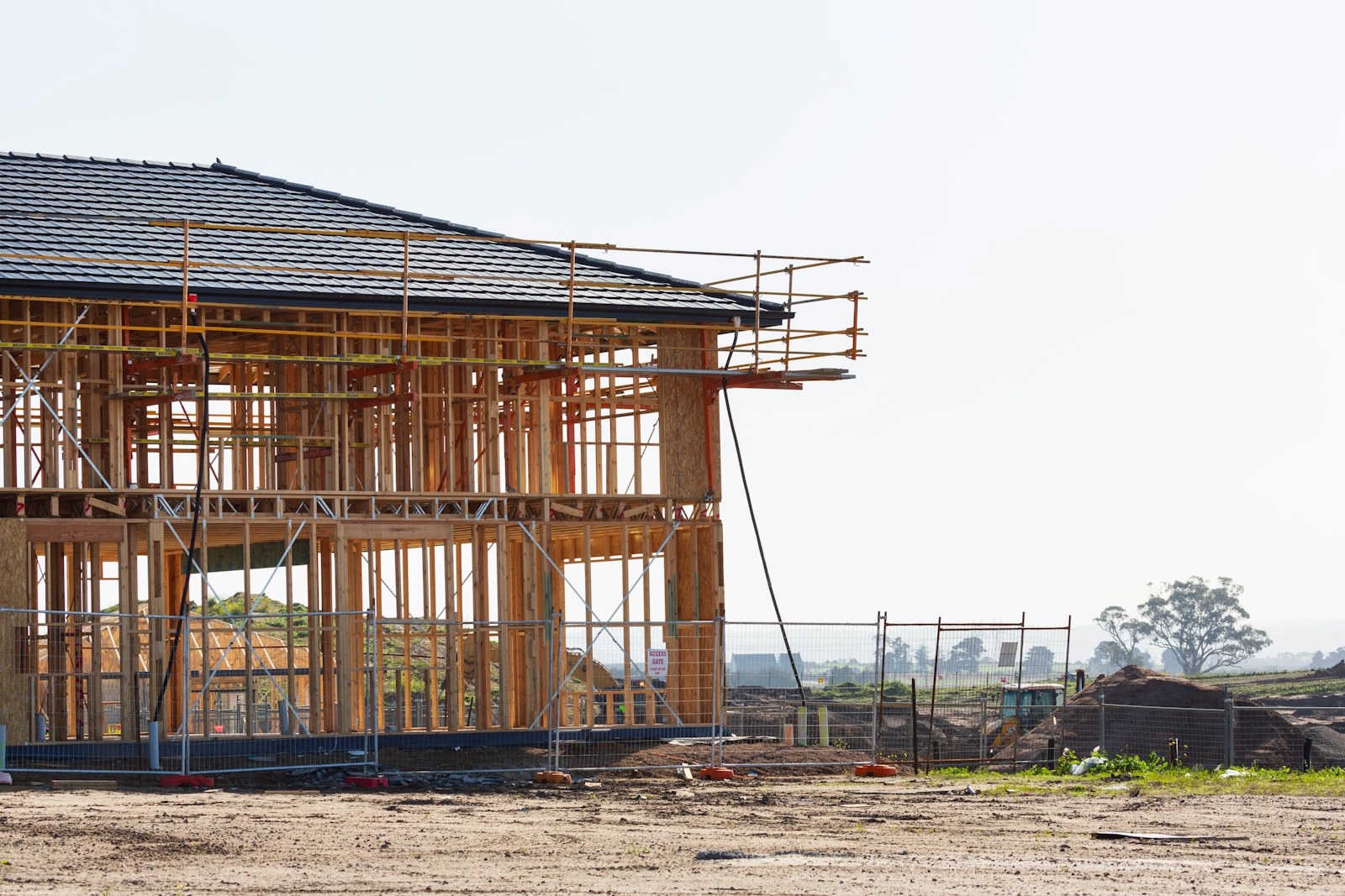 Fase de construcción y ejecución de una vivienda unifamiliar